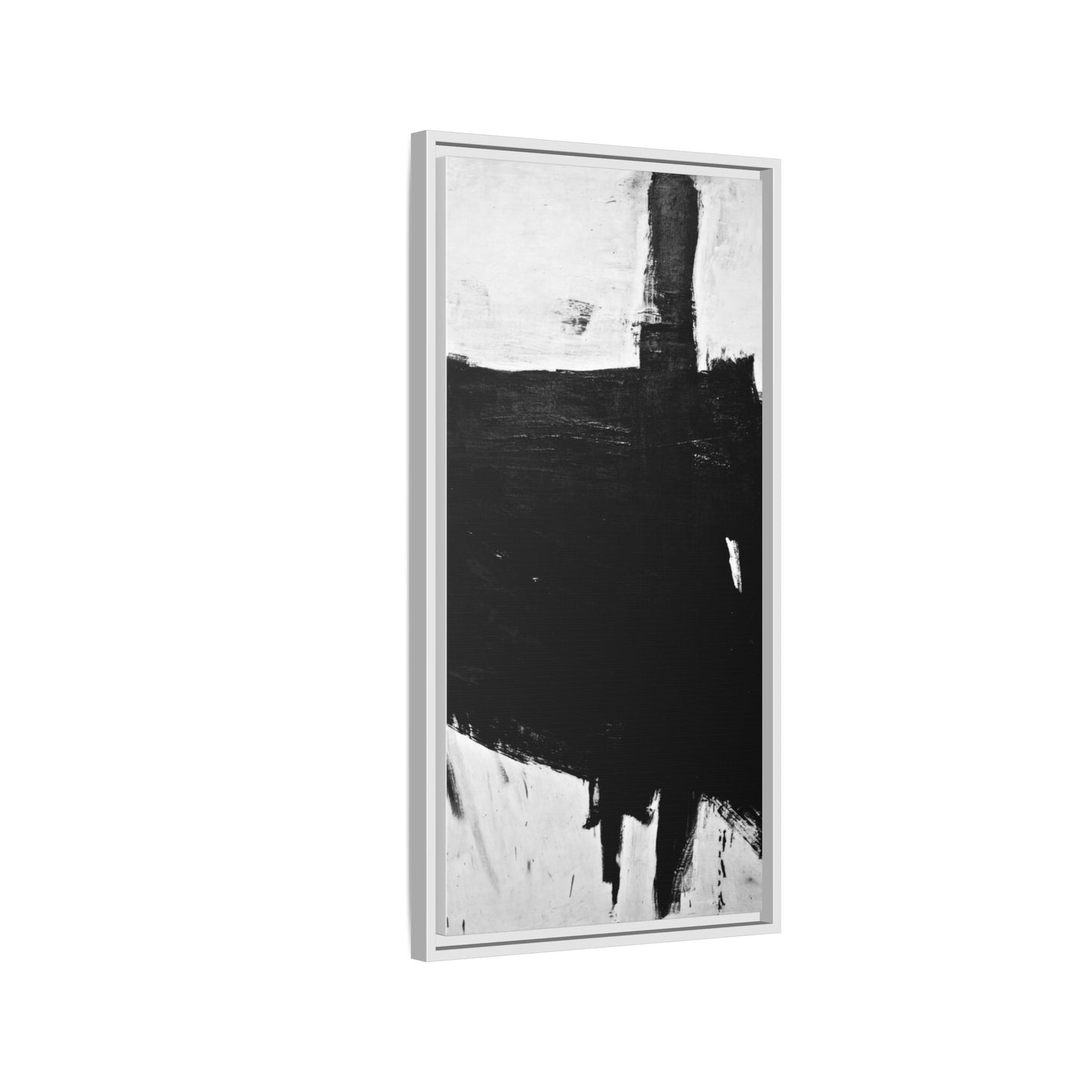 Sabra by Franz Kline Abstract Matte Canvas Framed Wall Art Print
