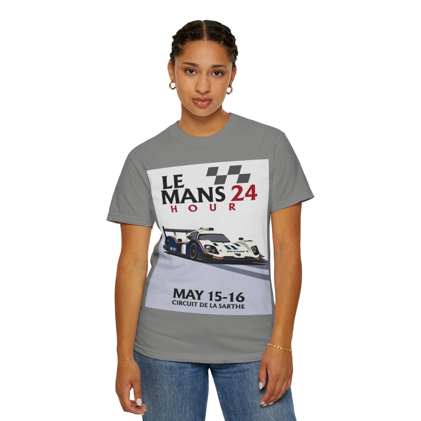 Le Mans 24 Hour Racing Poster T-Shirt — May 15-16 Circuit de la Sarthe