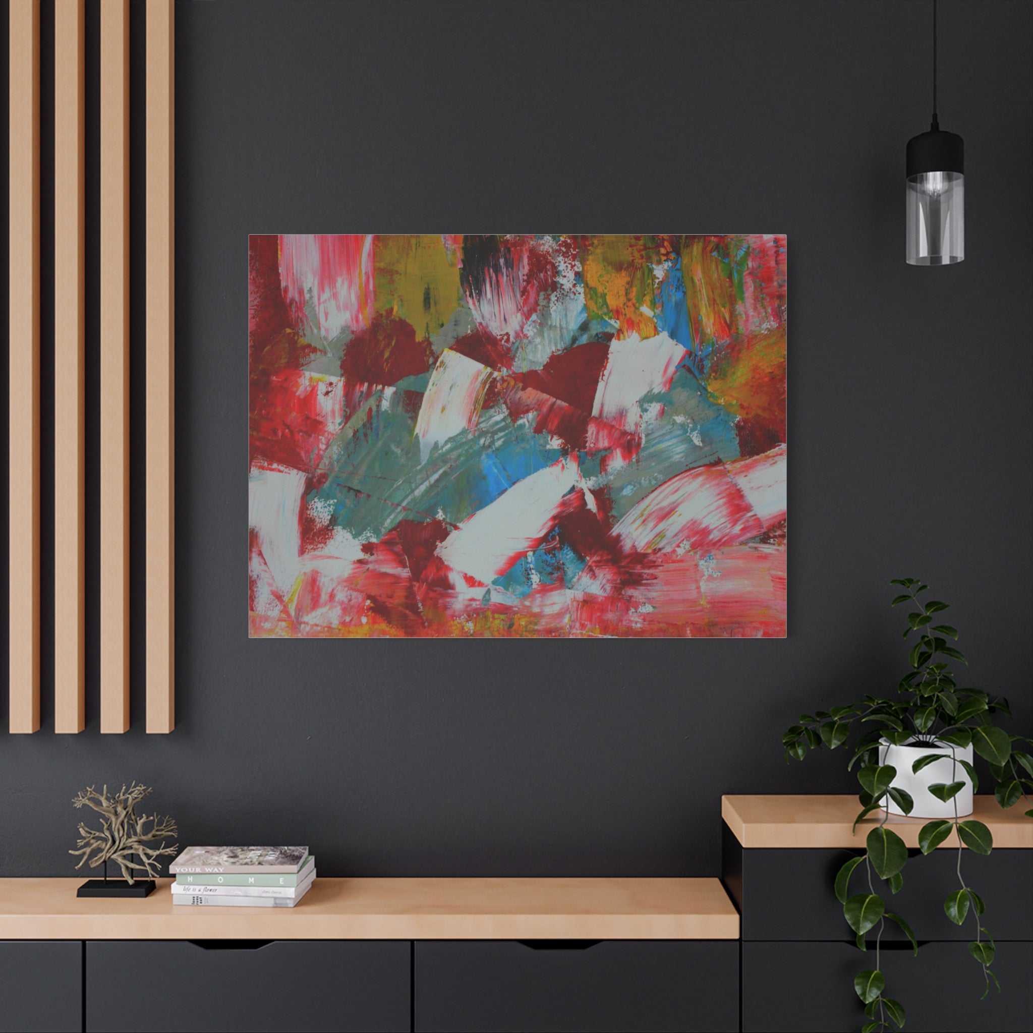 Lisbon falls by Kinga Ogieglo Matte Canvas Wall Art