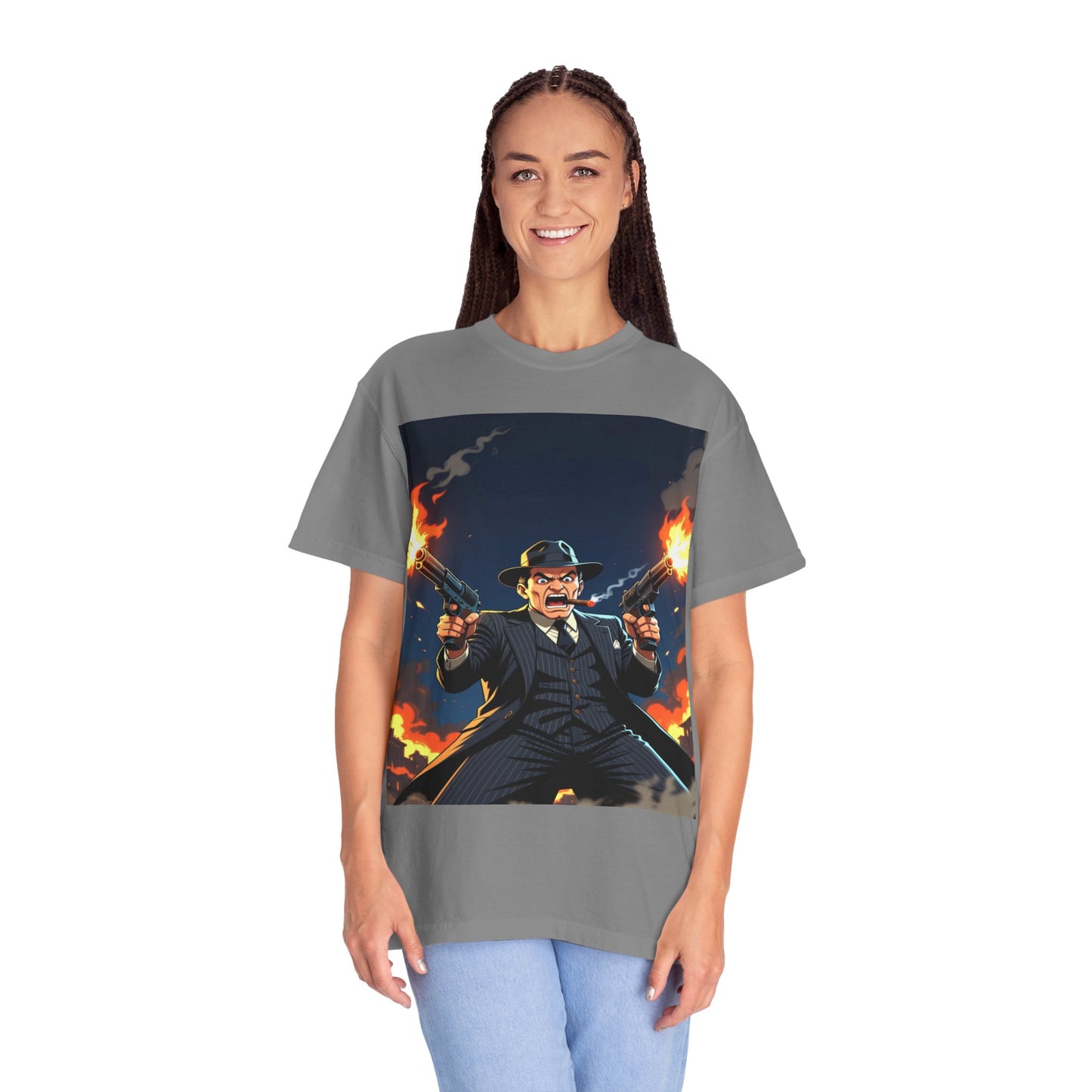 Gangster T‑Shirt — Vintage Outlaw Graphic Tee