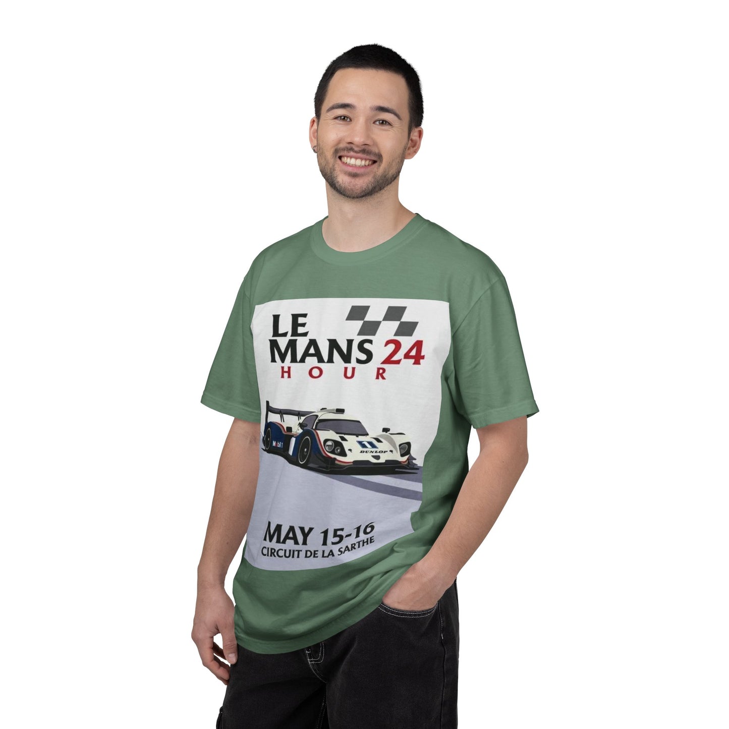 Le Mans 24 Hour Racing Poster T-Shirt — May 15-16 Circuit de la Sarthe
