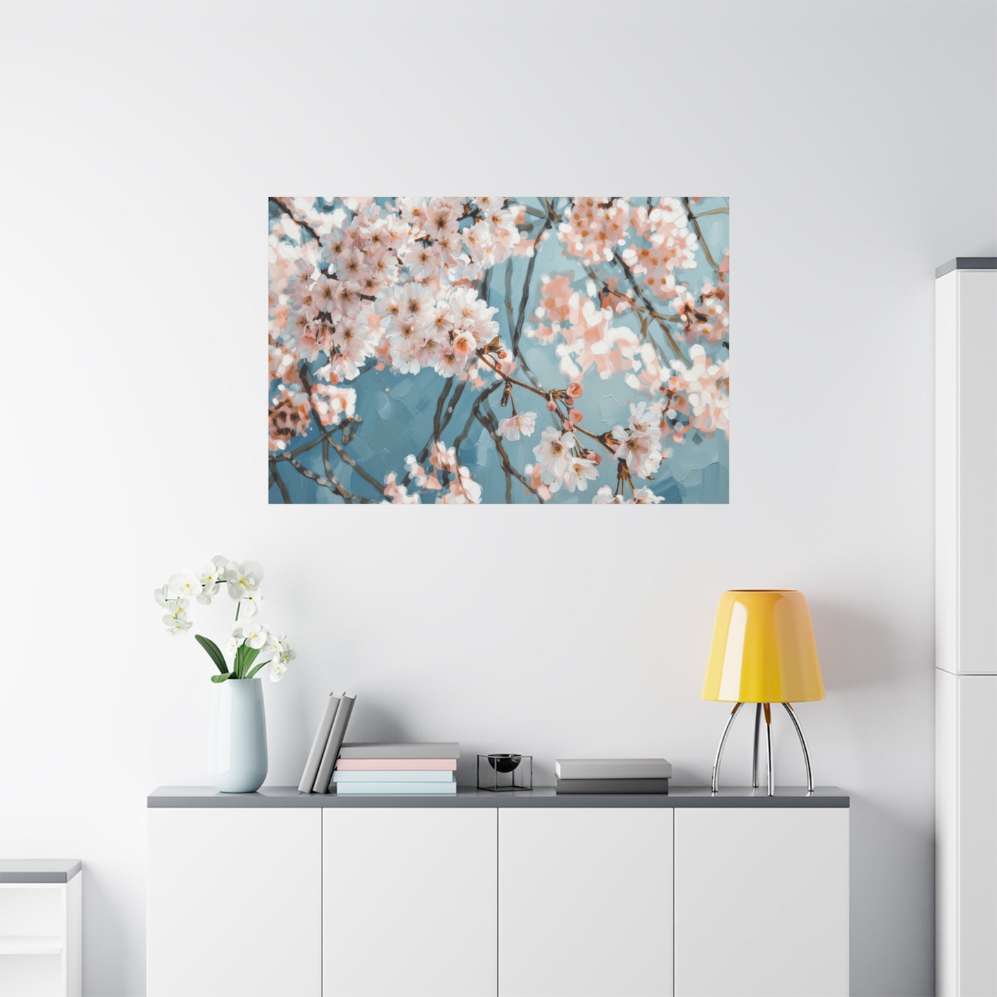 Cherry Blossom Matte Canvas Wall Art – Stretched 1.25"