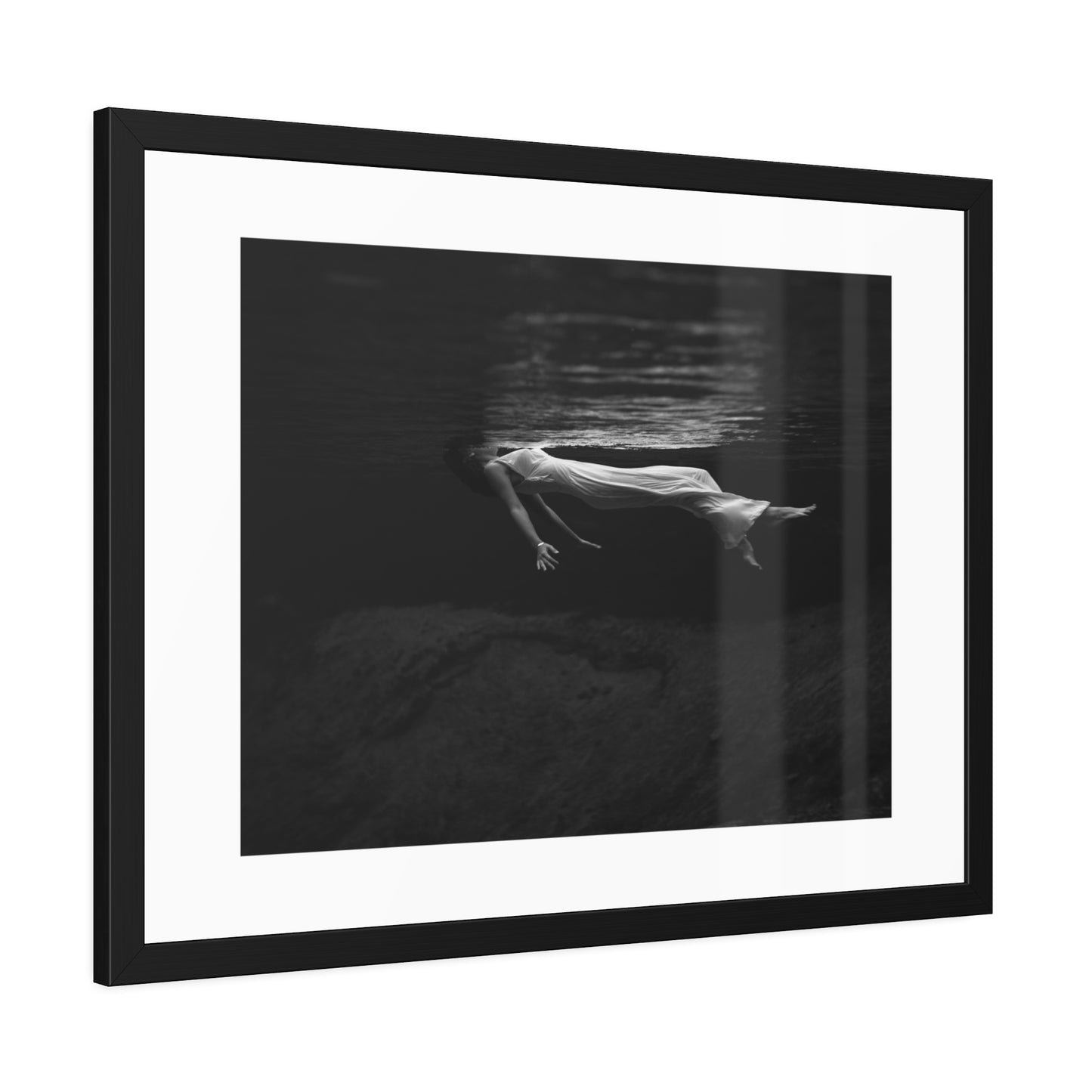 Weeki Wachee spring by Toni Frissell Framed Poster