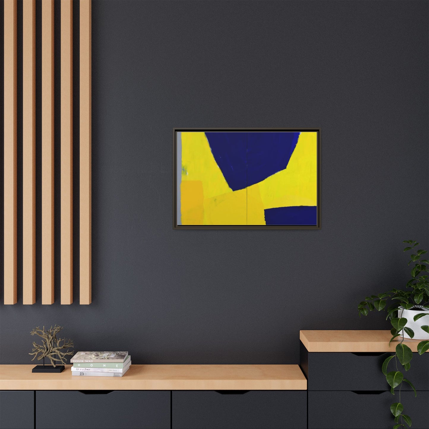 Lantenhammer by Lageplan Atelier Framed Modern Wall Art