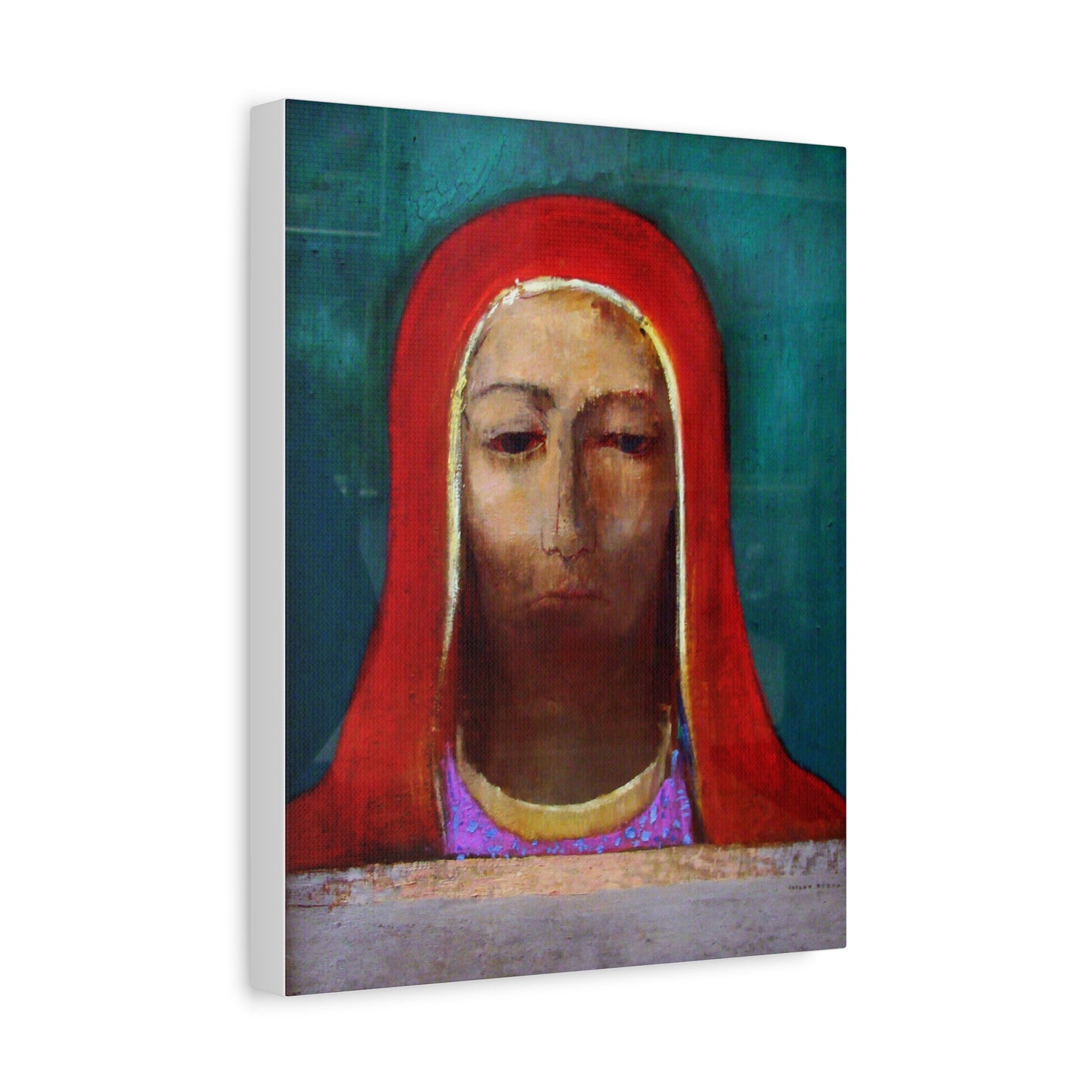 Le Silence by Odilon Redon Matte Canvas Wall Art Print