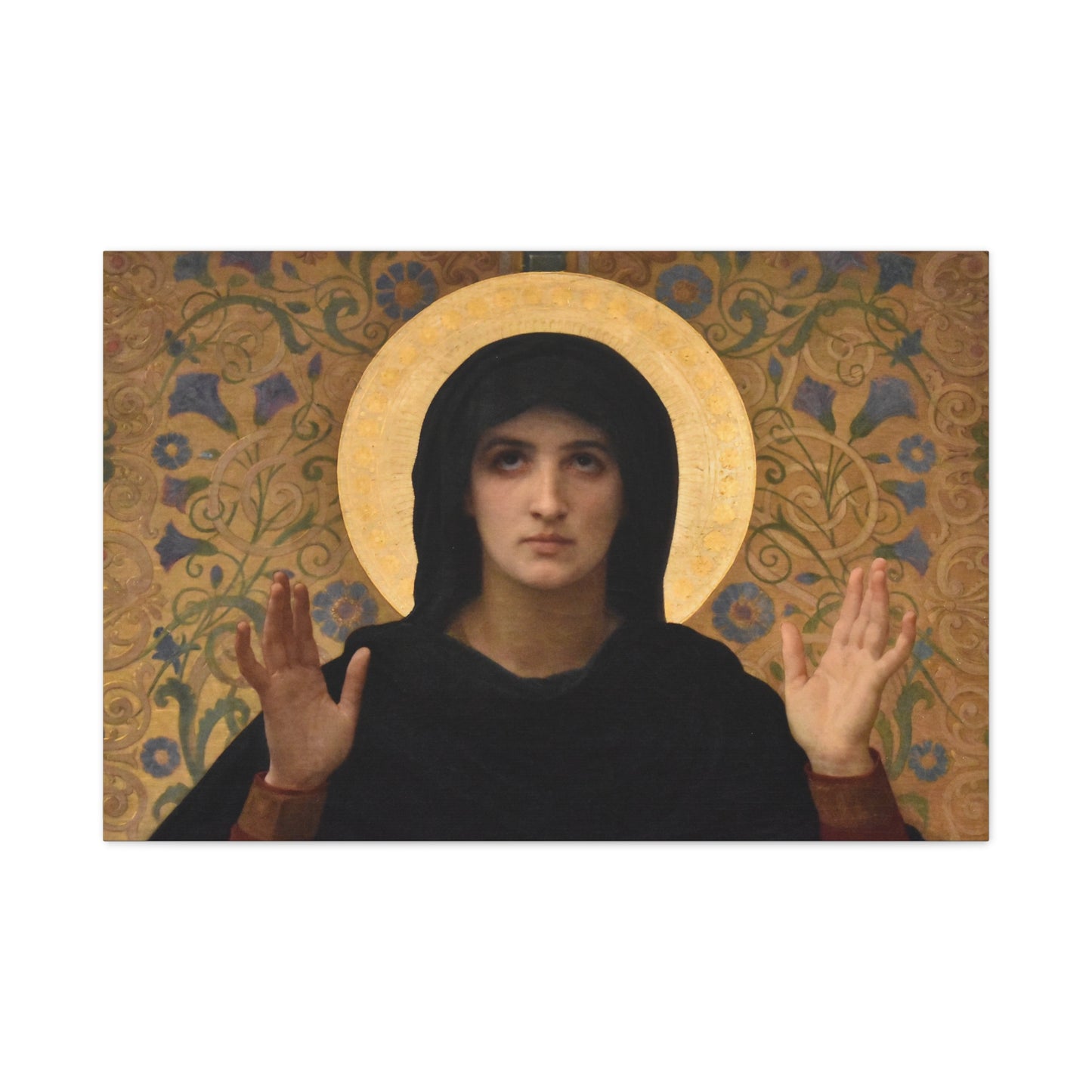La Vierge consolatrice by William Adolphe Bouguereau Matte Stretched Wall Art