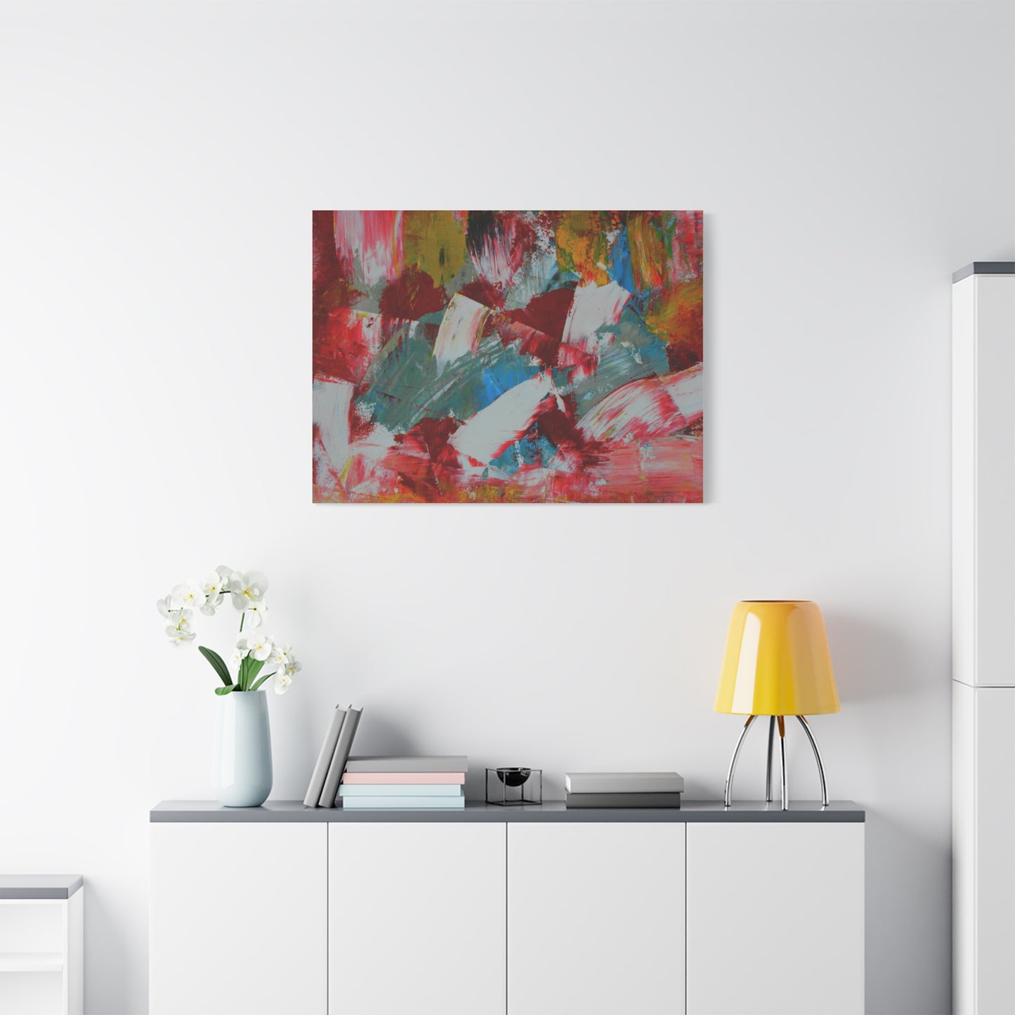 Lisbon falls by Kinga Ogieglo Matte Canvas Wall Art