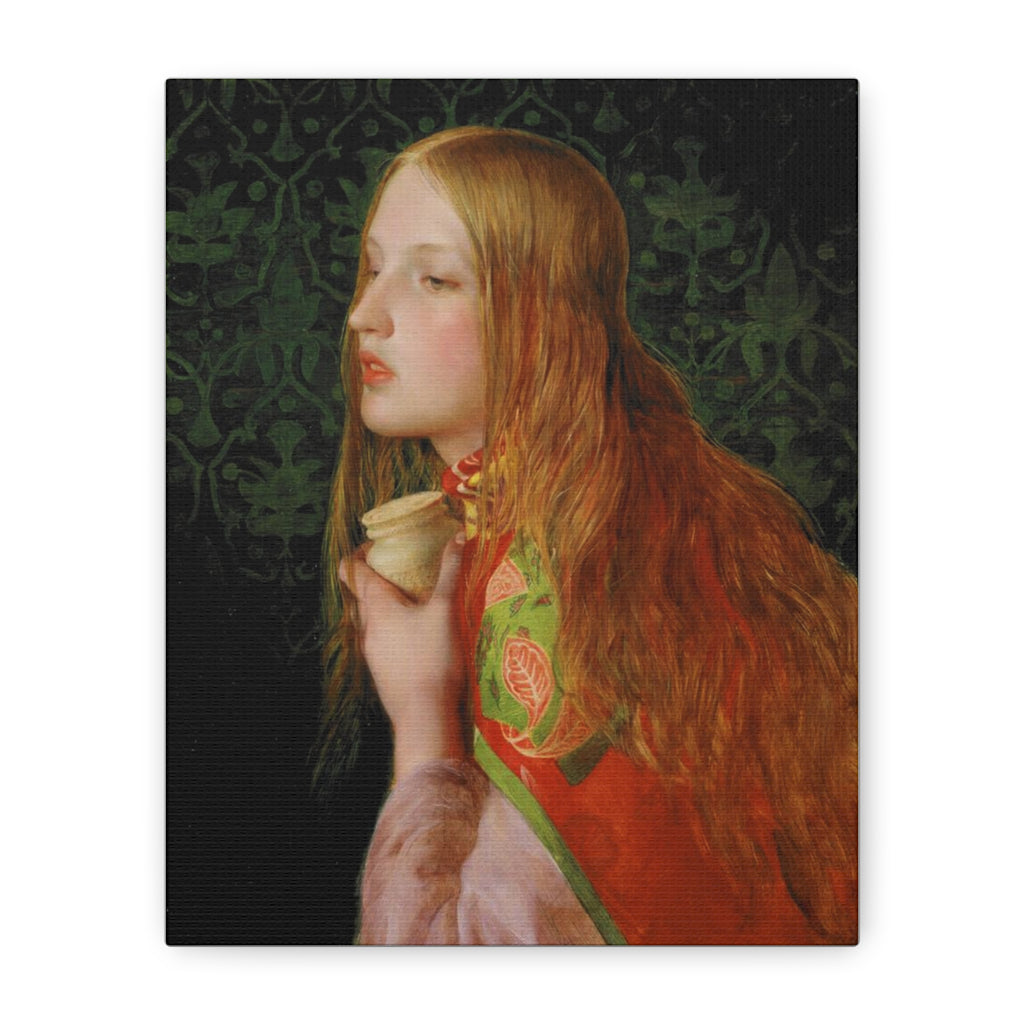 Mariya Magdalena by Frederick Sandys Canvas Wall Art Print