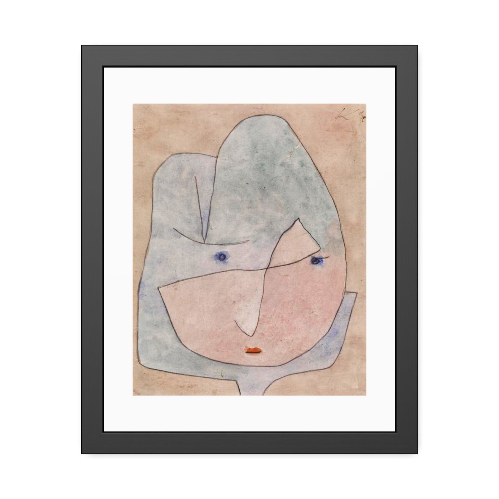 This Bloom is About to Wither by Paul Klee Framed Wall Art Poster