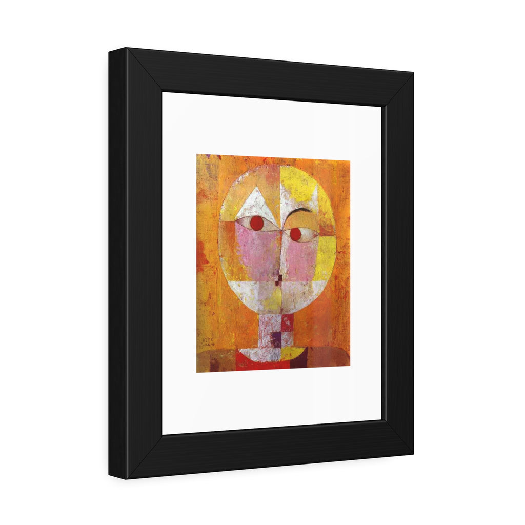 Senecio II by Paul Klee Framed Wall Art Poster