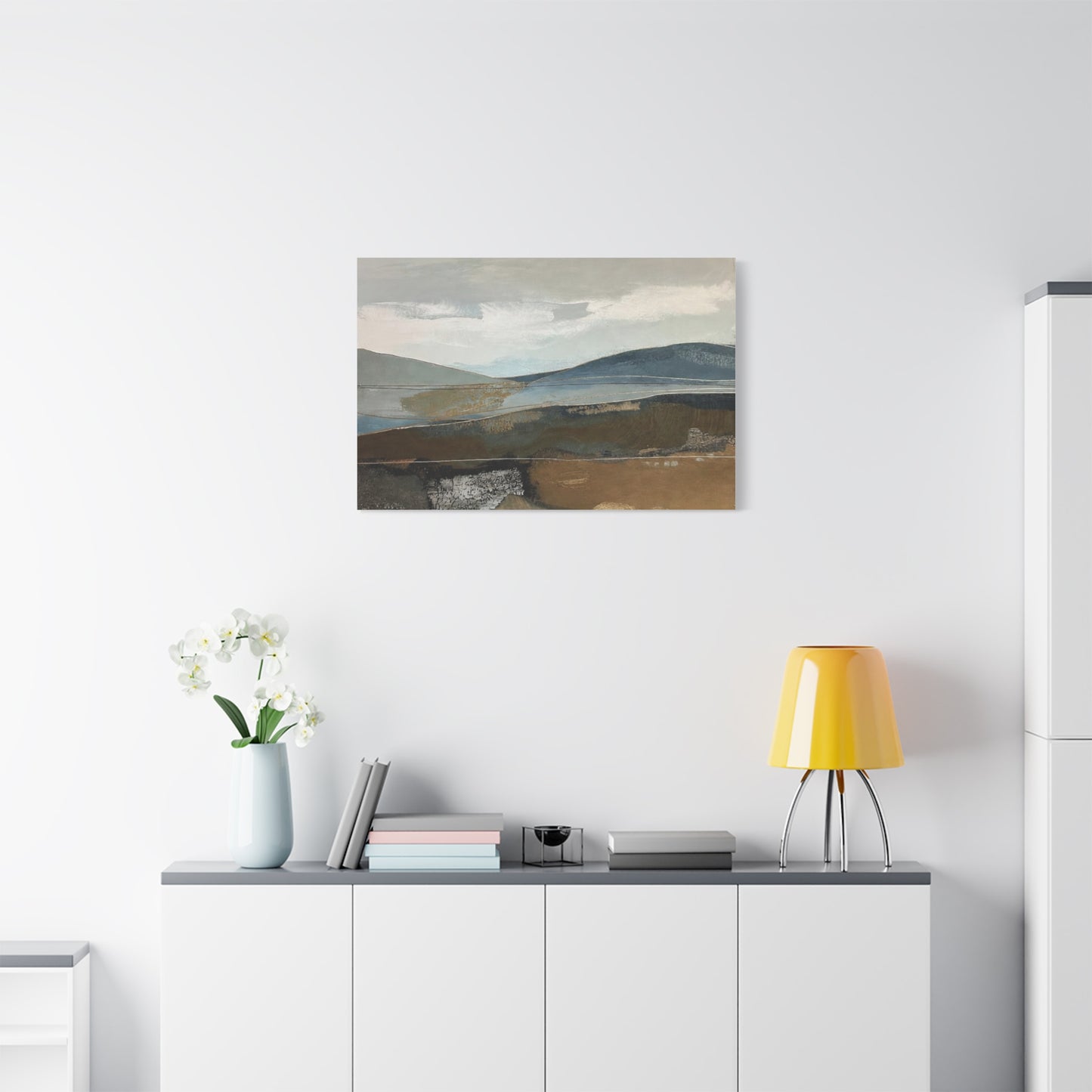 Landscape print Matte Canvas, Stretched, 1.25"