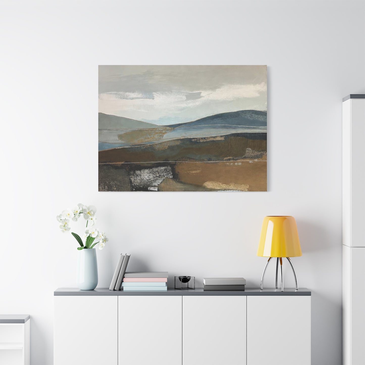 Landscape print Matte Canvas, Stretched, 1.25"