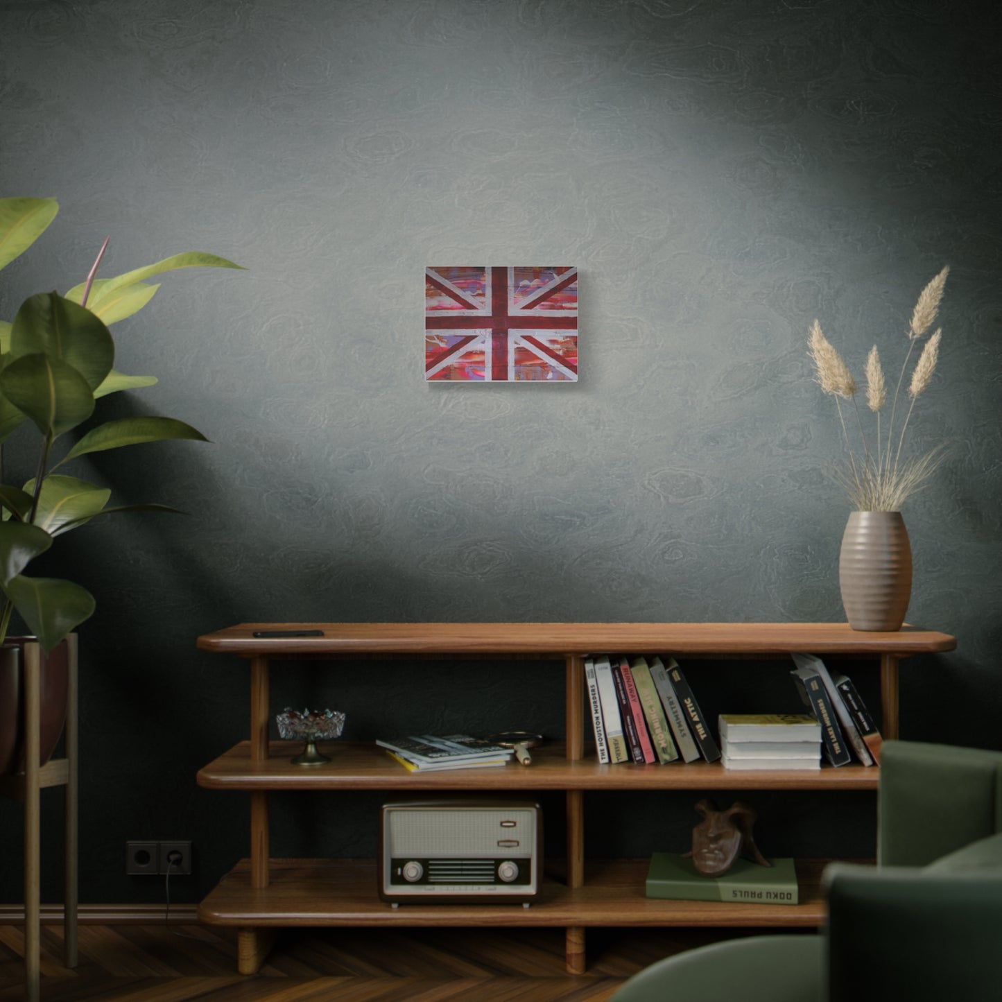 Union Jack is back! by Norman Barrett Matte Canvas Wall Art