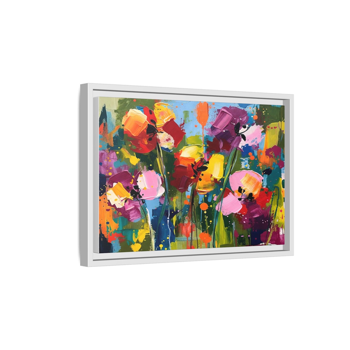 Matte Canvas, Framed (Multi-color)