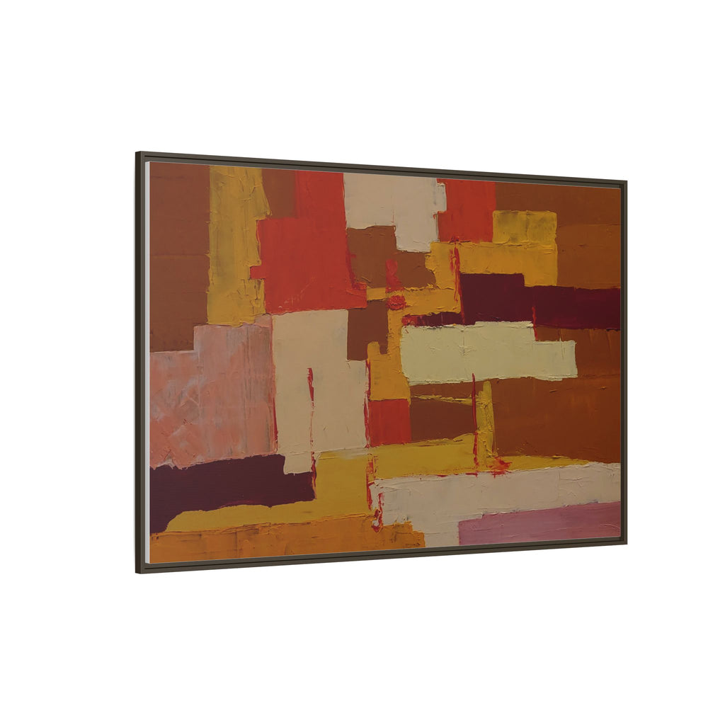 Tableau Confusion by Nicolae Calancea Framed Canvas Wall Art Print