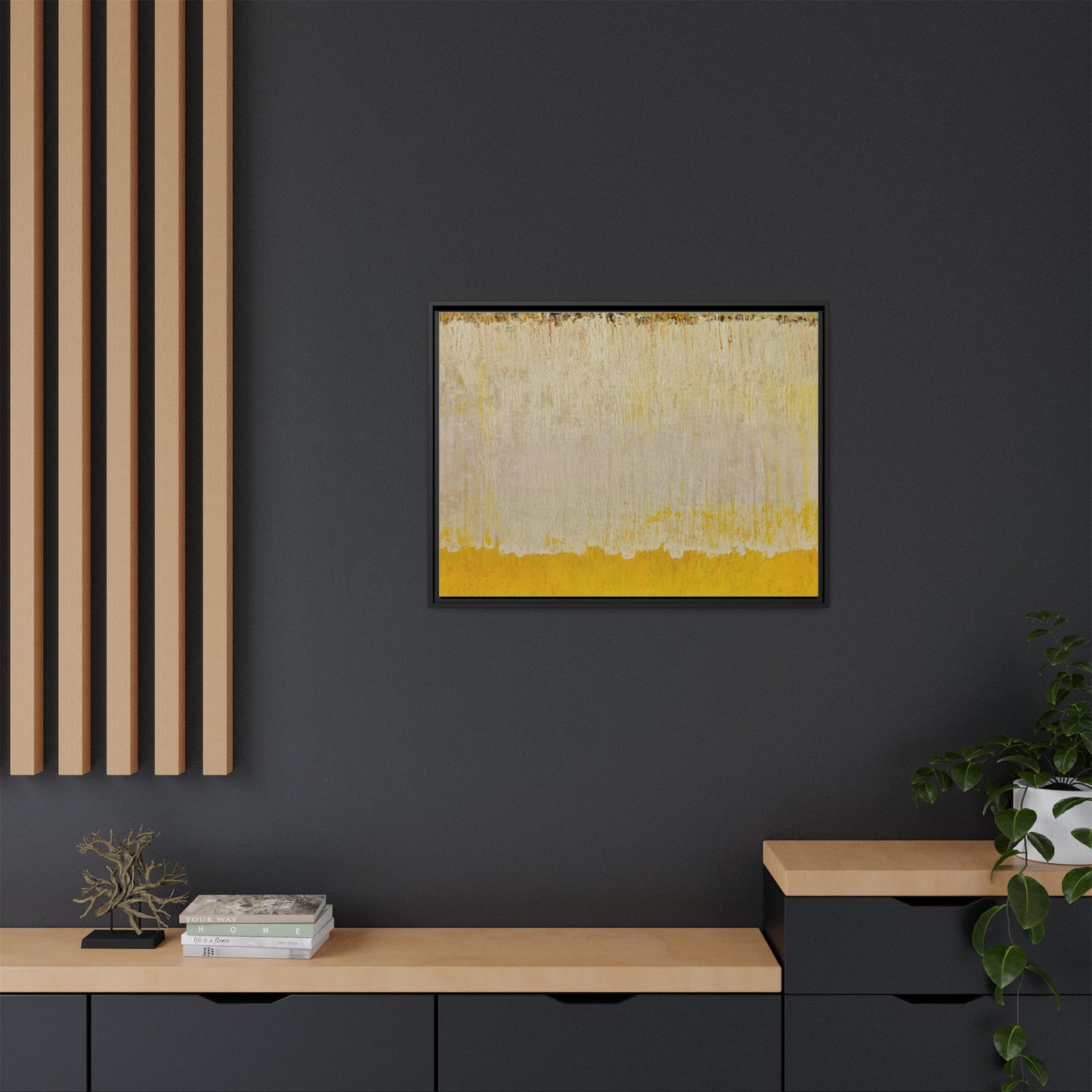 Follow by Christopher Le Brun Matte Framed Canvas Wall Art Print