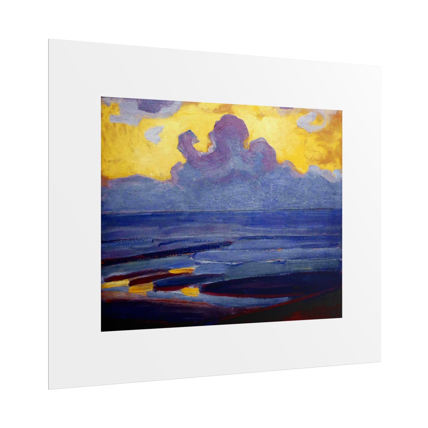 By The Sea by Piet Mondrian Wall Art Print