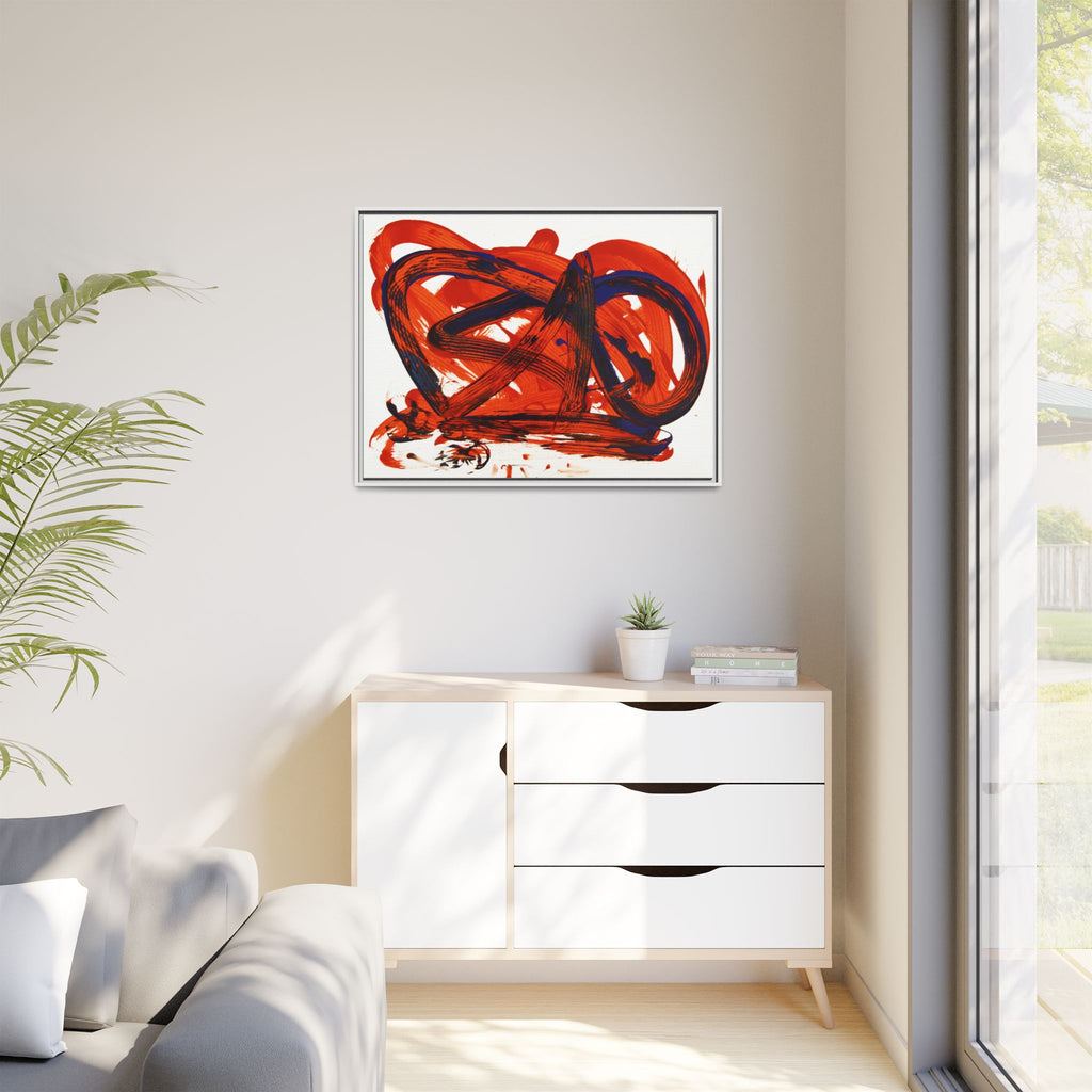 Barito 0138 by Heinz Hachel Matte Canvas Framed Wall Art