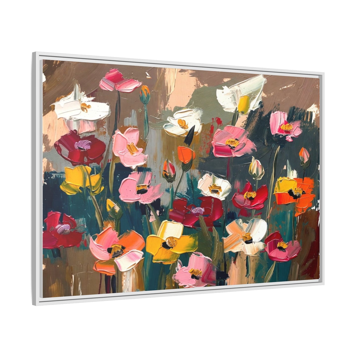 Matte Canvas, Framed (Multi-color)