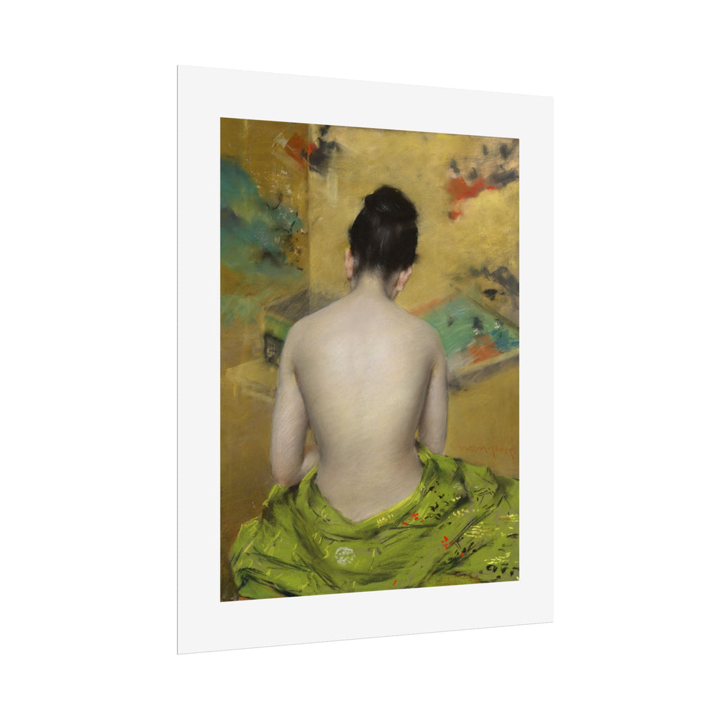 Study of Flesh Color and Gold by William Merritt Chase Wall Art Print