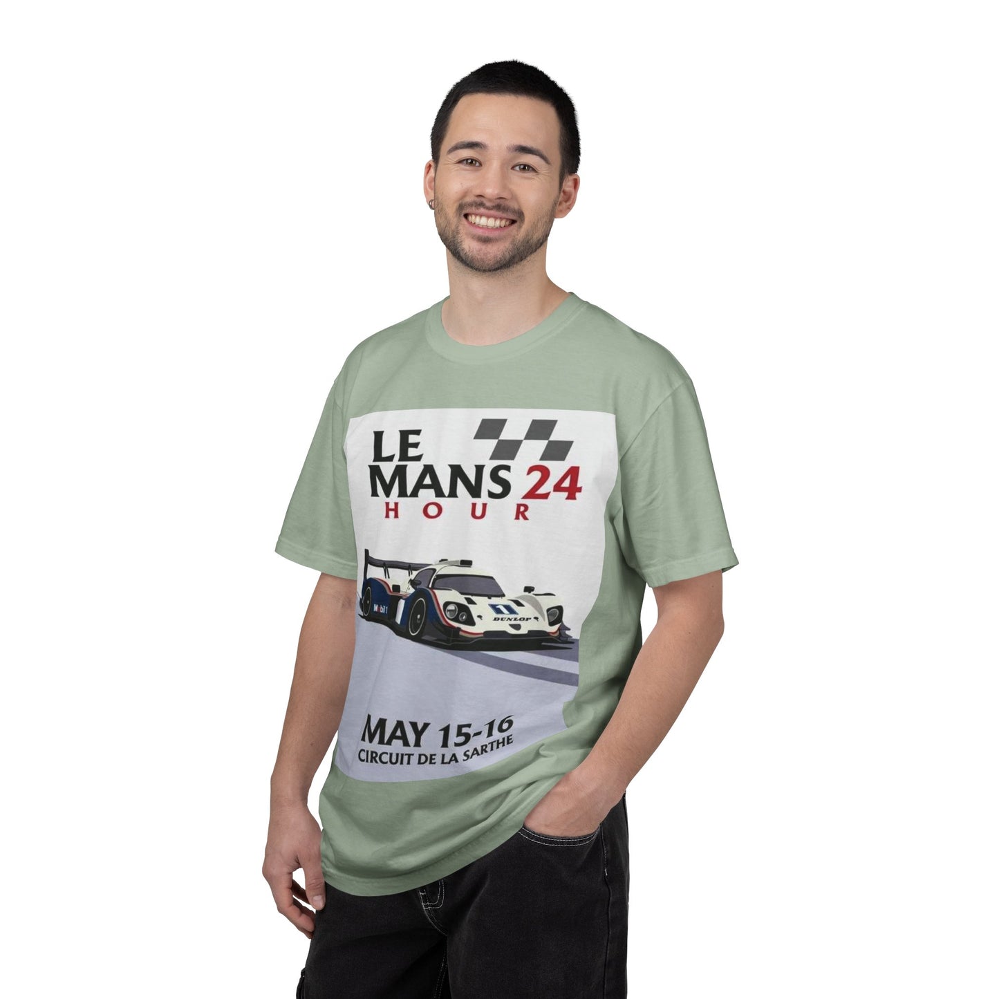 Le Mans 24 Hour Racing Poster T-Shirt — May 15-16 Circuit de la Sarthe