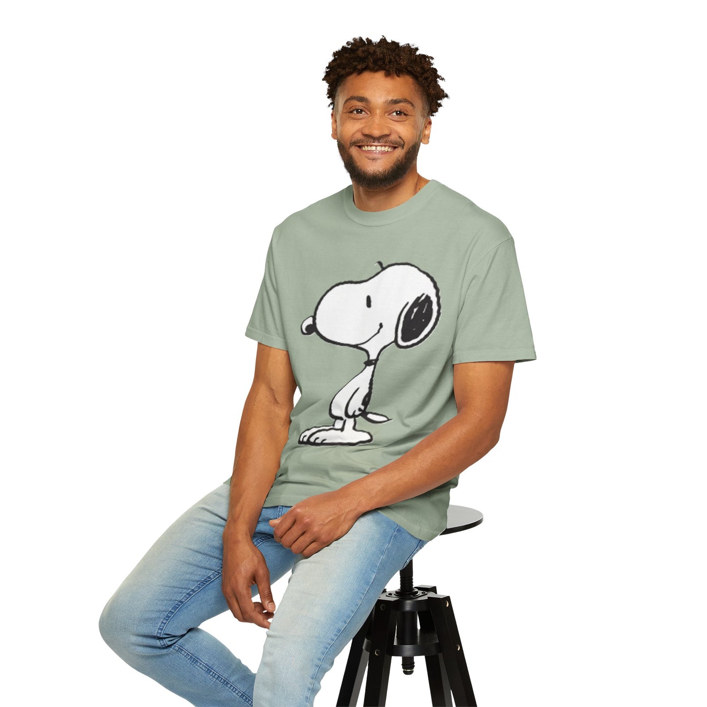 Classic Snoopy Unisex Garment-Dyed T-shirt