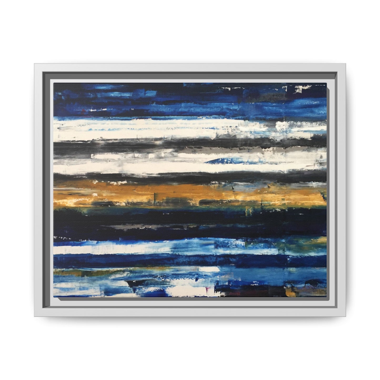 Tiny Buddha by Todd Williamson Framed Matte Canvas Abstract  Wall Art