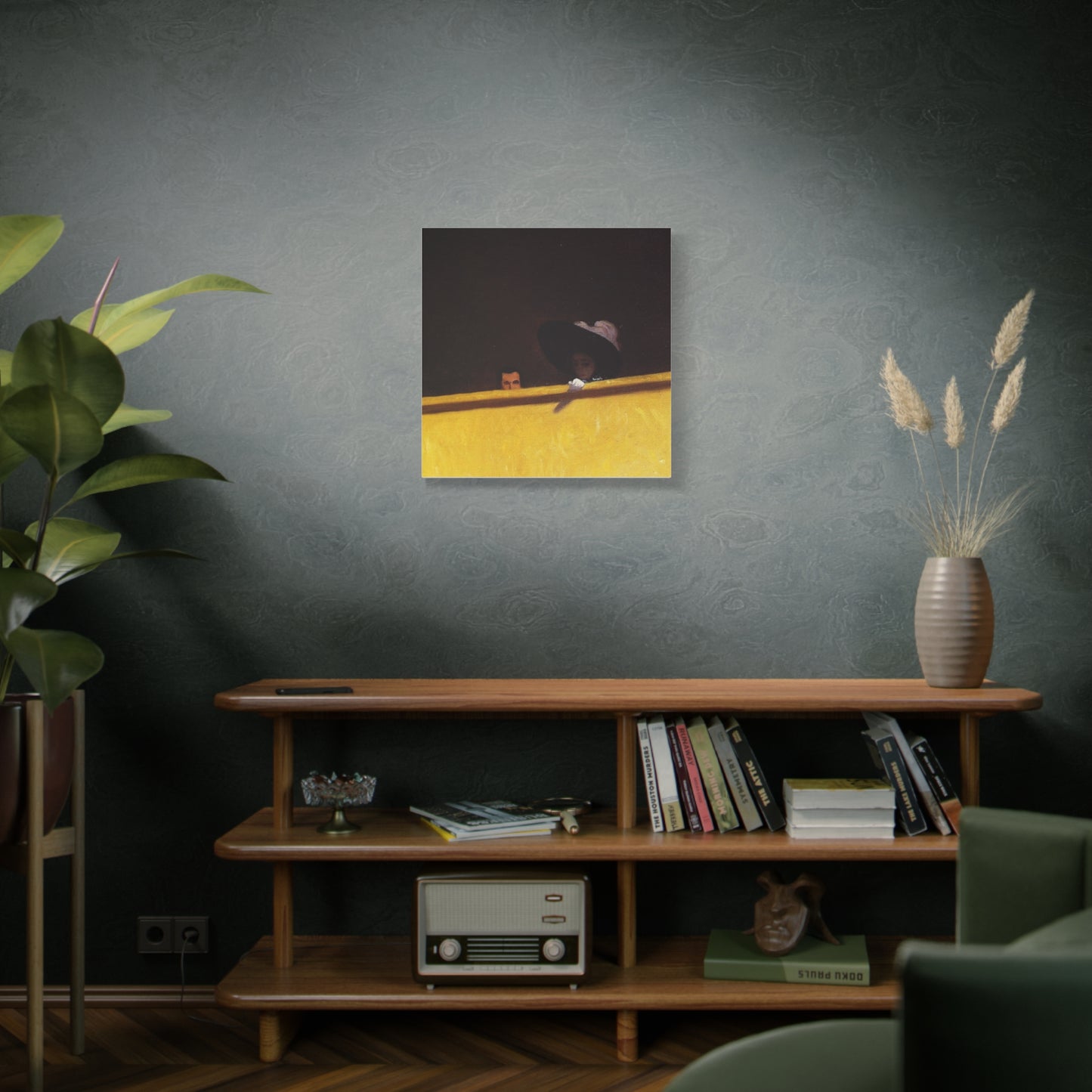 La loge de theatre by Félix Vallotton Matte Canvas Wall Art Print
