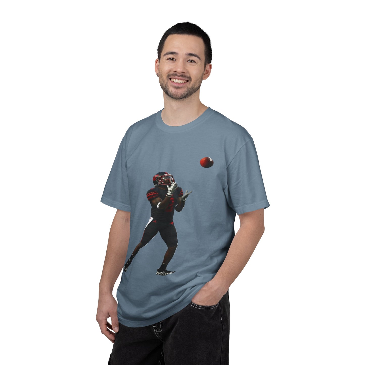 Football Player Catch T-Shirt
