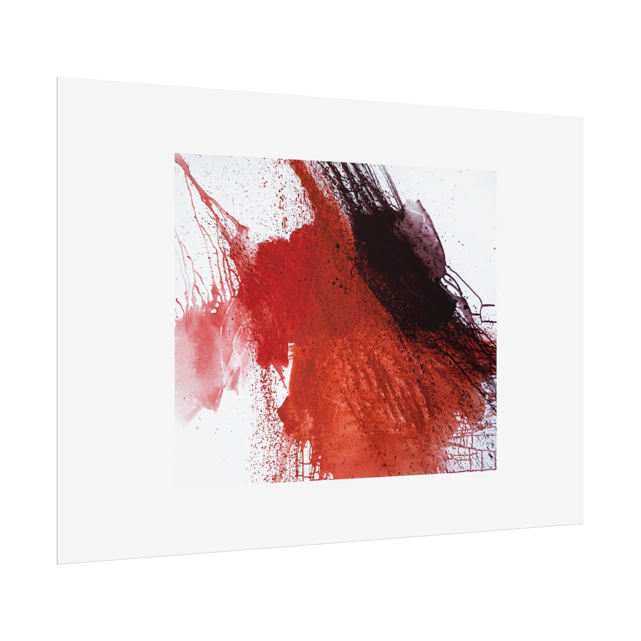 Flame by Natalija Miladinovic Wall Art Print