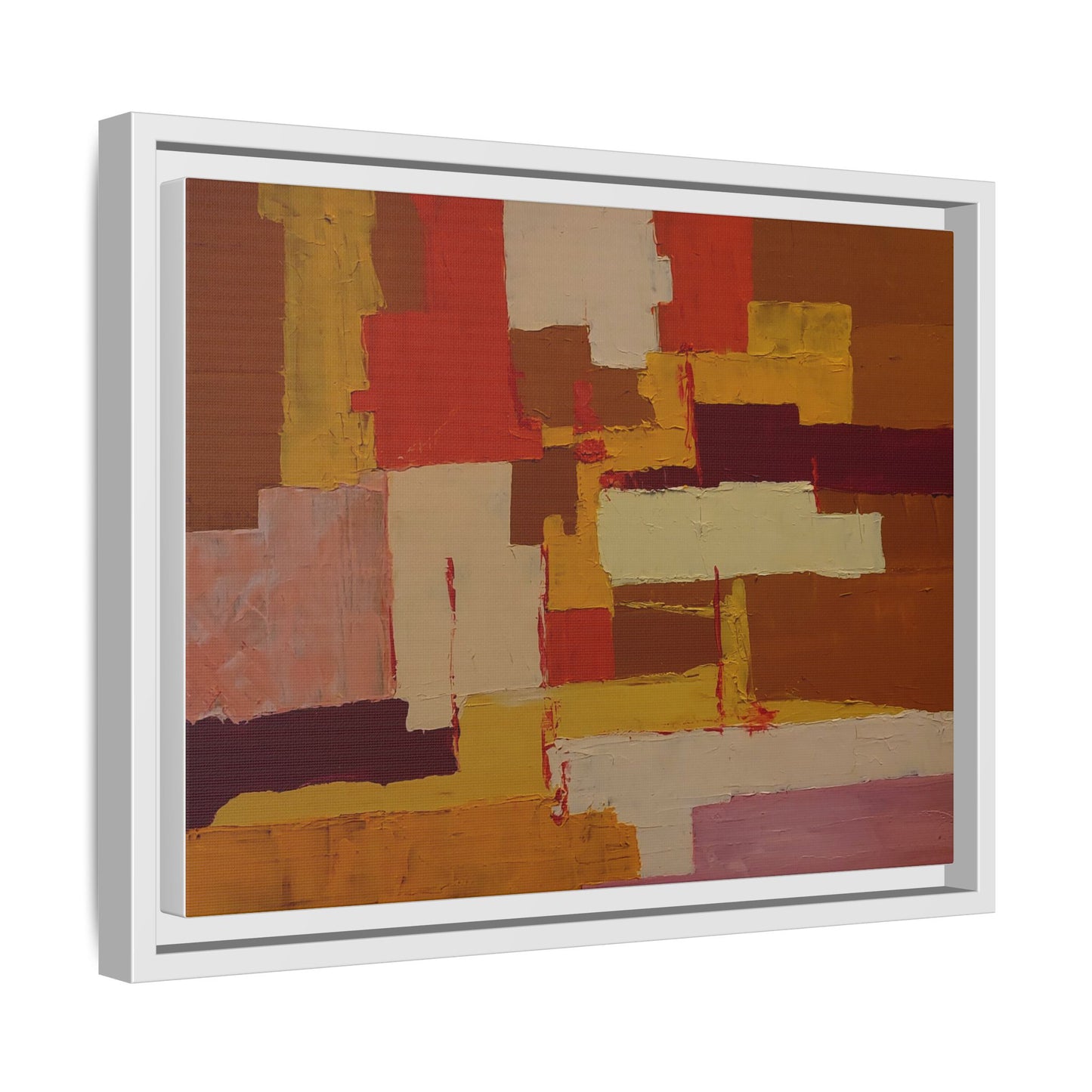 Tableau Confusion by Nicolae Calancea Framed Canvas Wall Art Print
