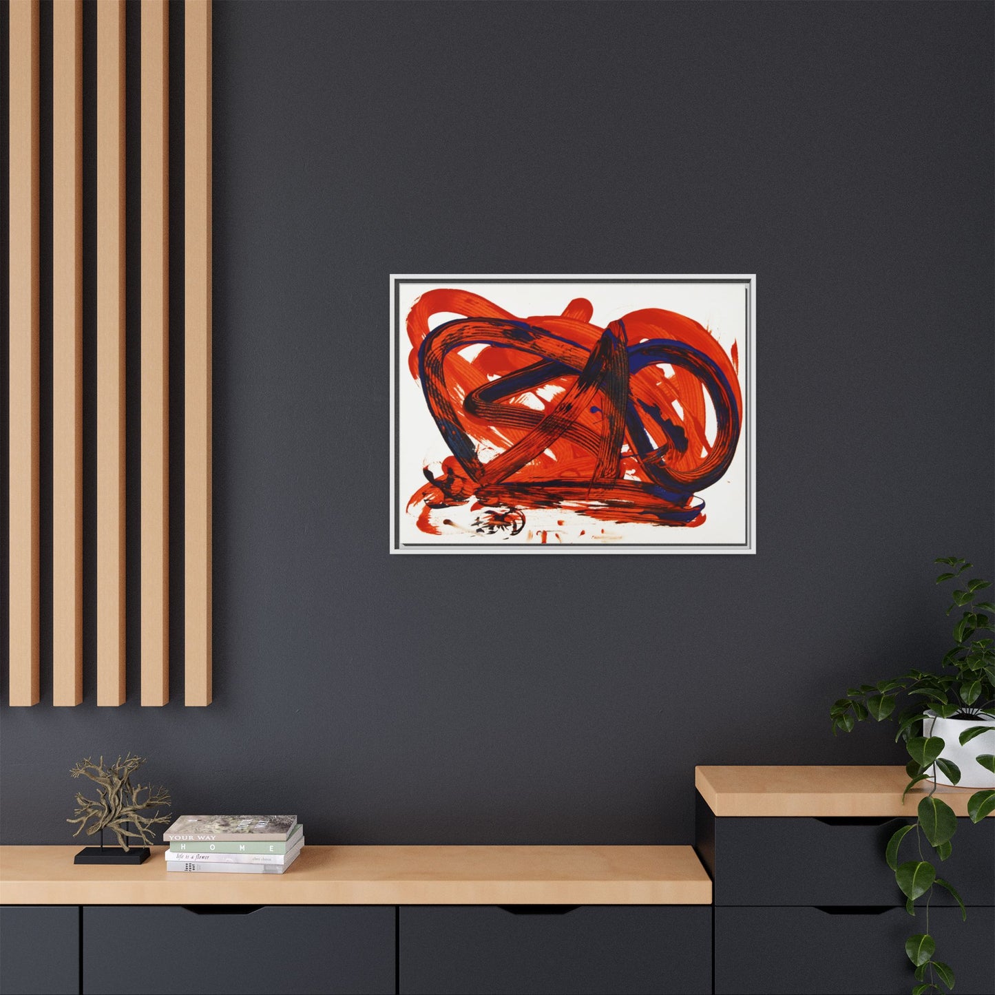 Barito 0138 by Heinz Hachel Matte Canvas Framed Wall Art