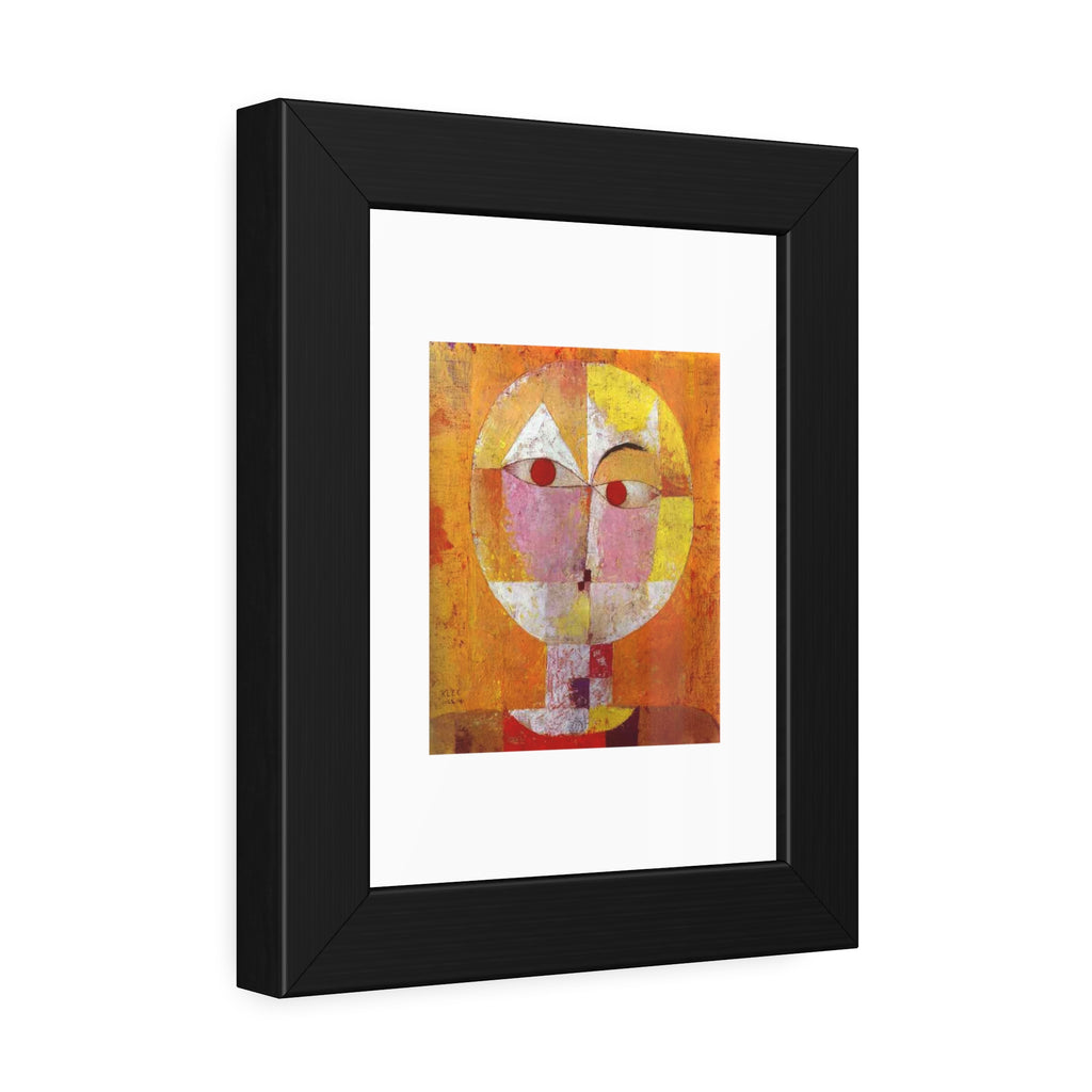 Senecio II by Paul Klee Framed Wall Art Poster