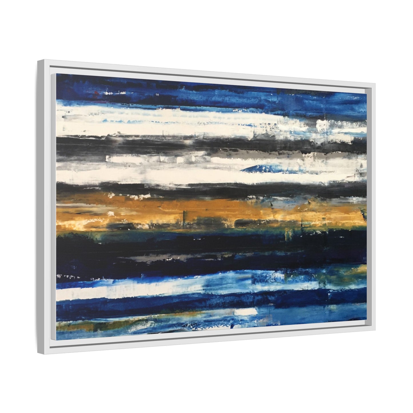 Tiny Buddha by Todd Williamson Framed Matte Canvas Abstract  Wall Art