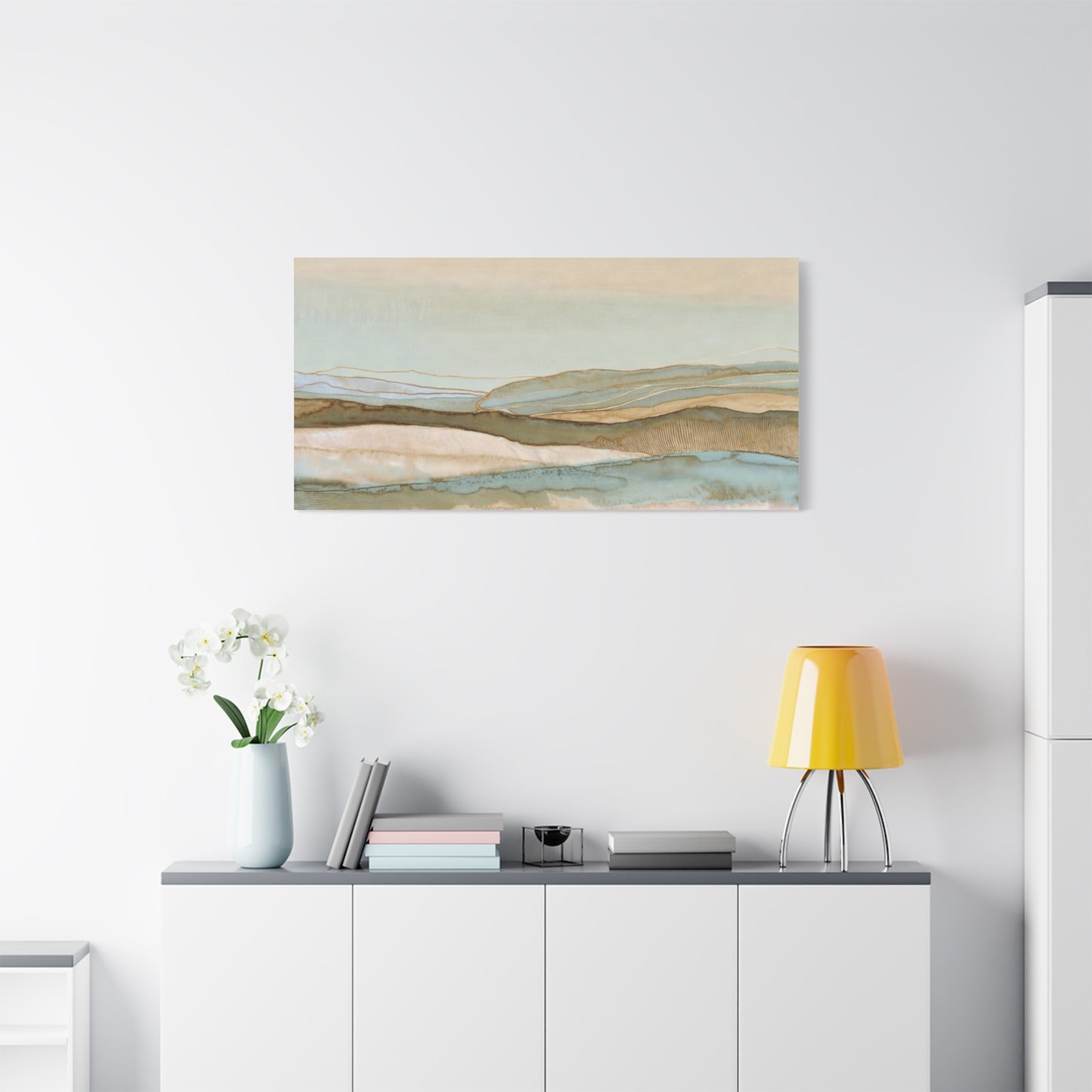 Coastal Abstract Canvas