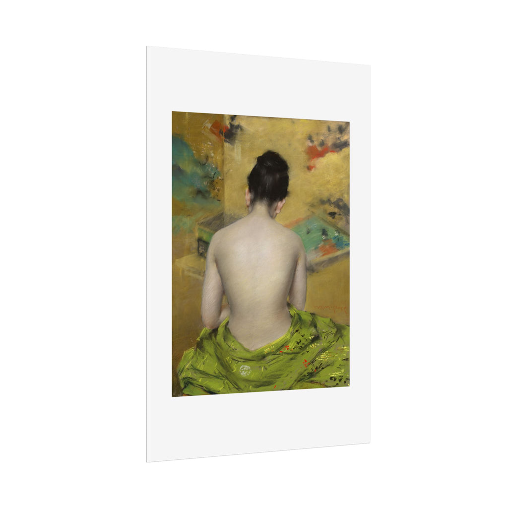 Study of Flesh Color and Gold by William Merritt Chase Wall Art Print
