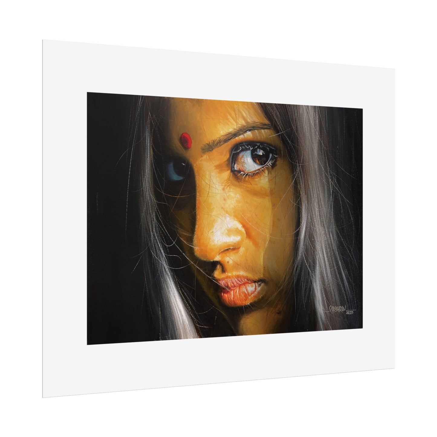 Razor Edged by Rajasekharan Parameswaran Wall Art Print