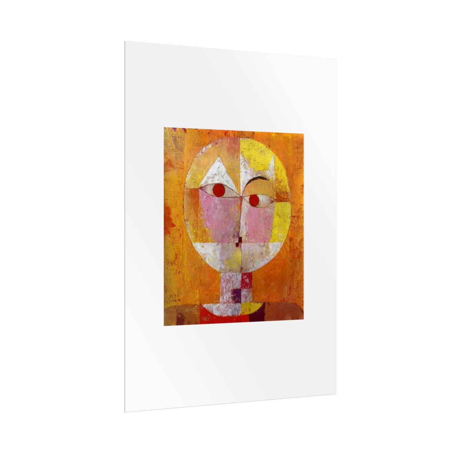 Senecio II by Paul Klee Wall Art Print