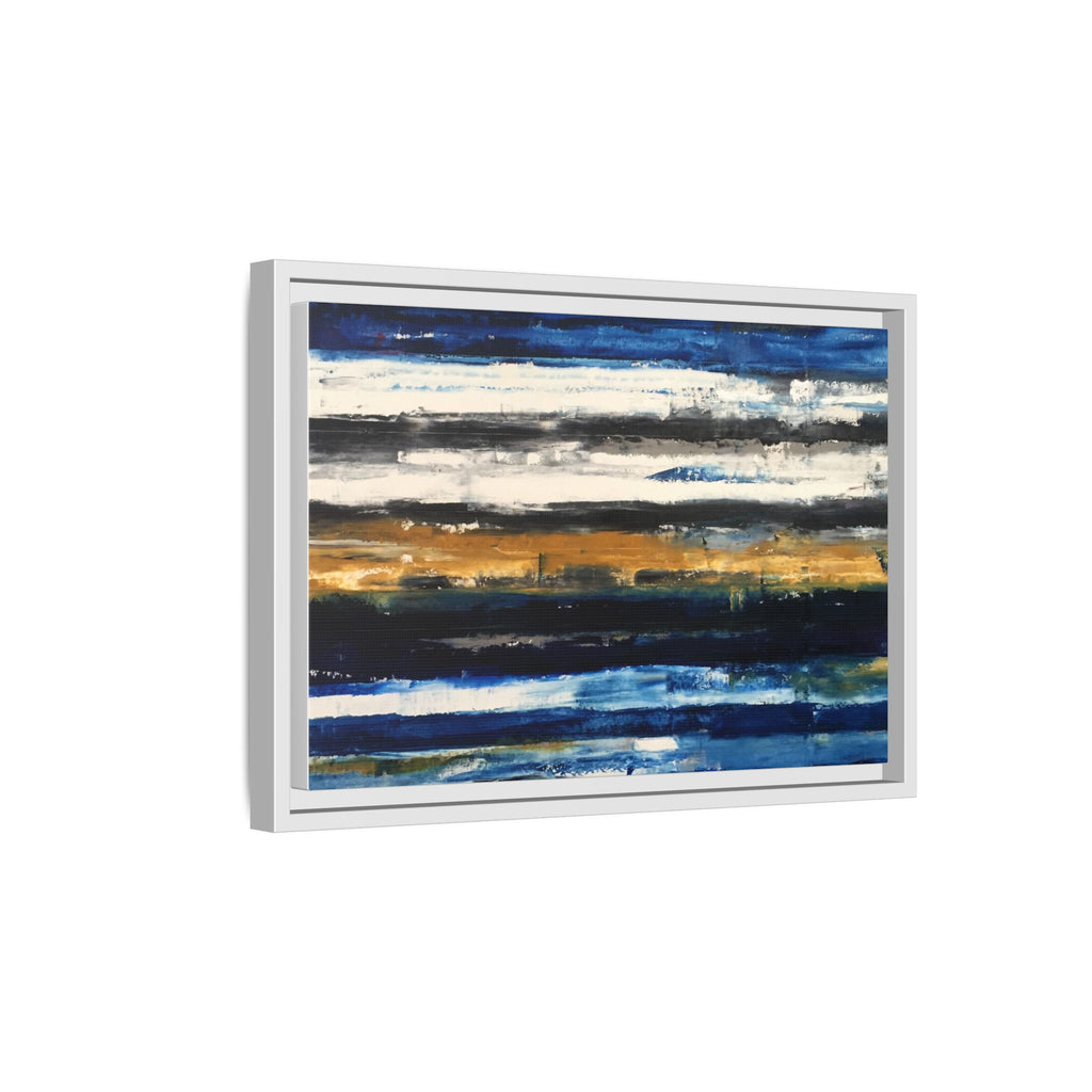 Tiny Buddha by Todd Williamson Framed Matte Canvas Abstract  Wall Art