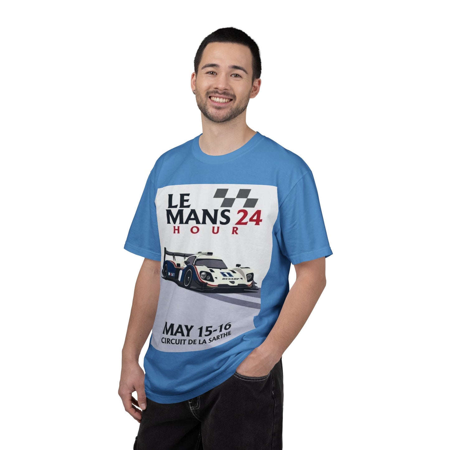 Le Mans 24 Hour Racing Poster T-Shirt — May 15-16 Circuit de la Sarthe