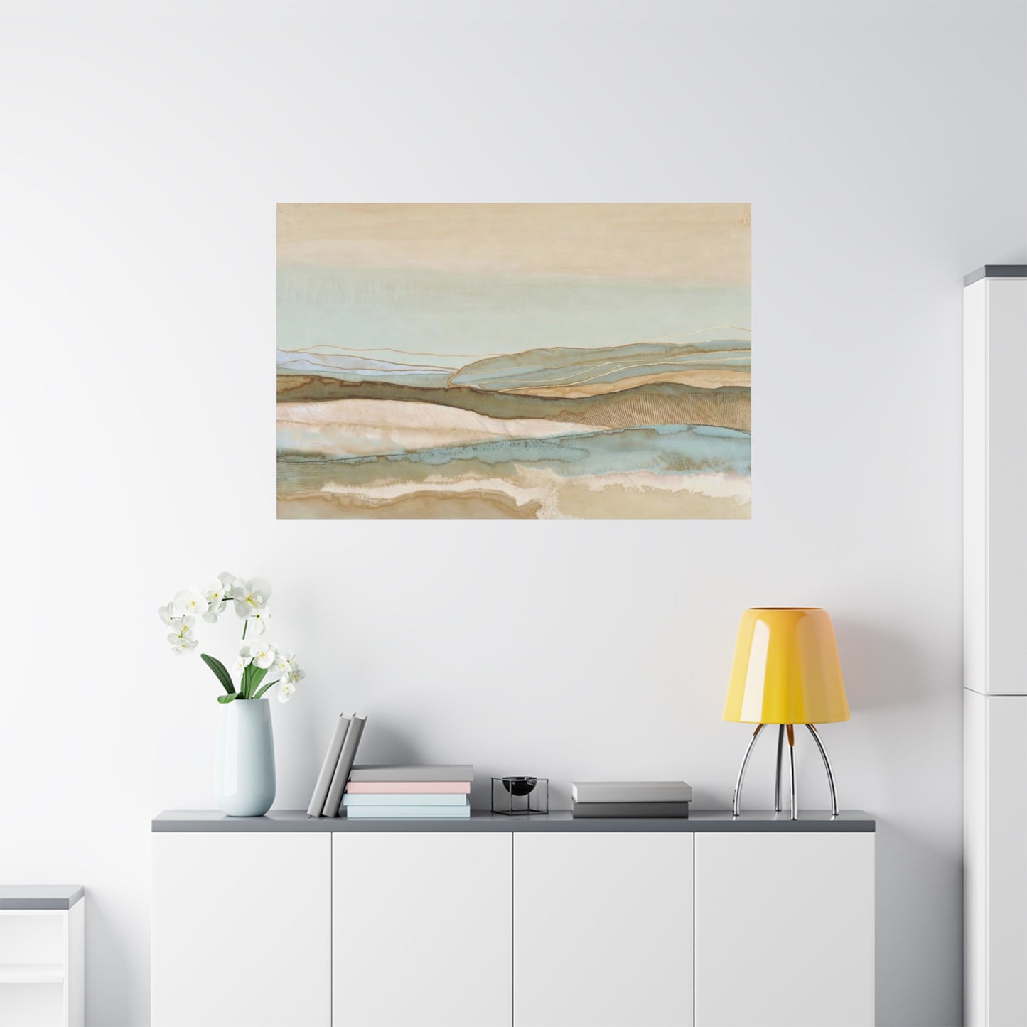 Coastal Abstract Canvas