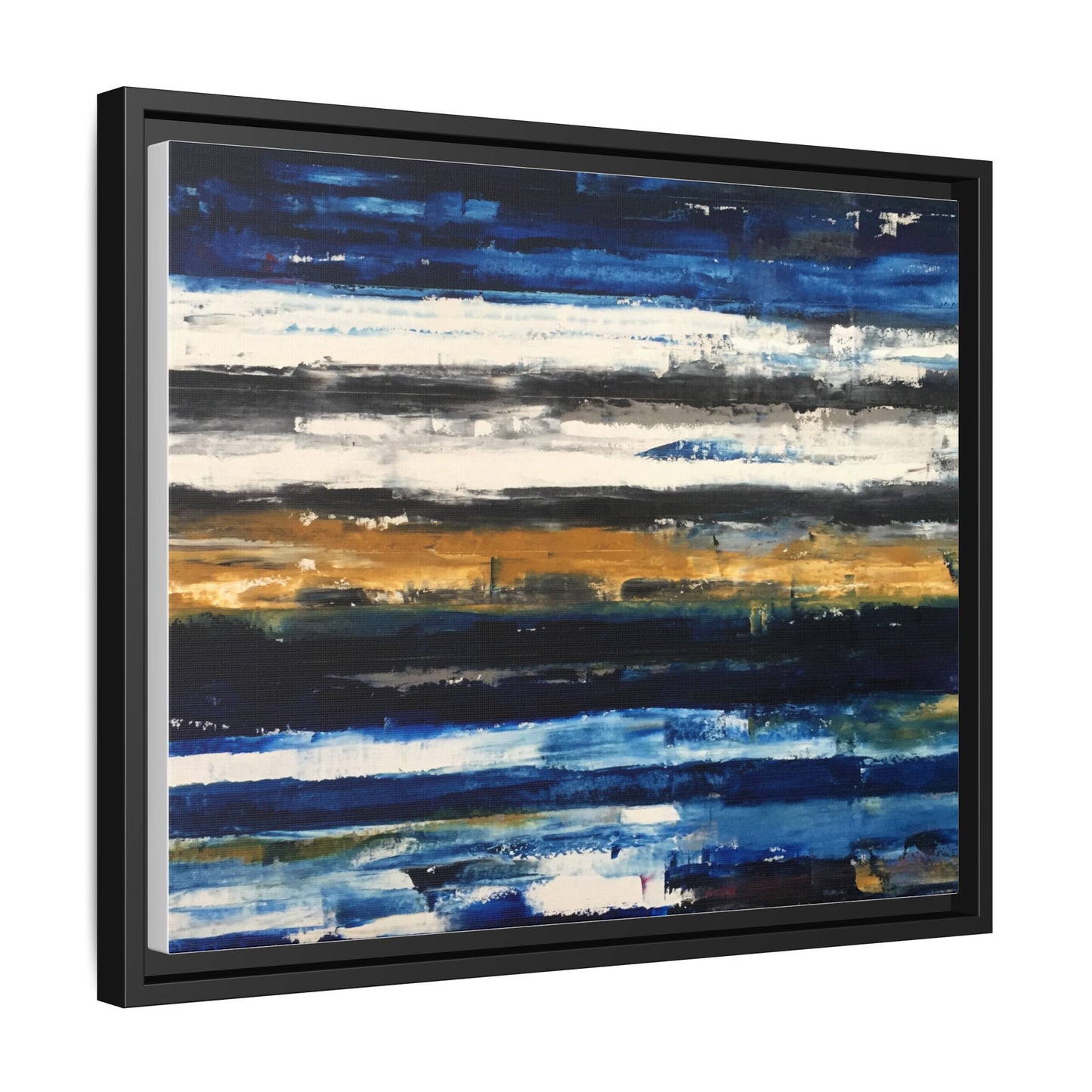 Tiny Buddha by Todd Williamson Framed Matte Canvas Abstract  Wall Art