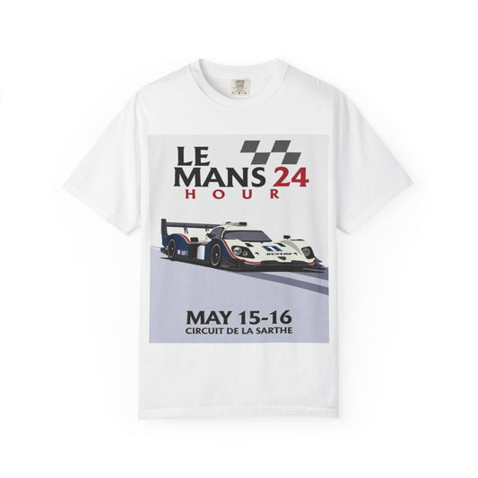 Le Mans 24 Hour Racing Poster T-Shirt — May 15-16 Circuit de la Sarthe