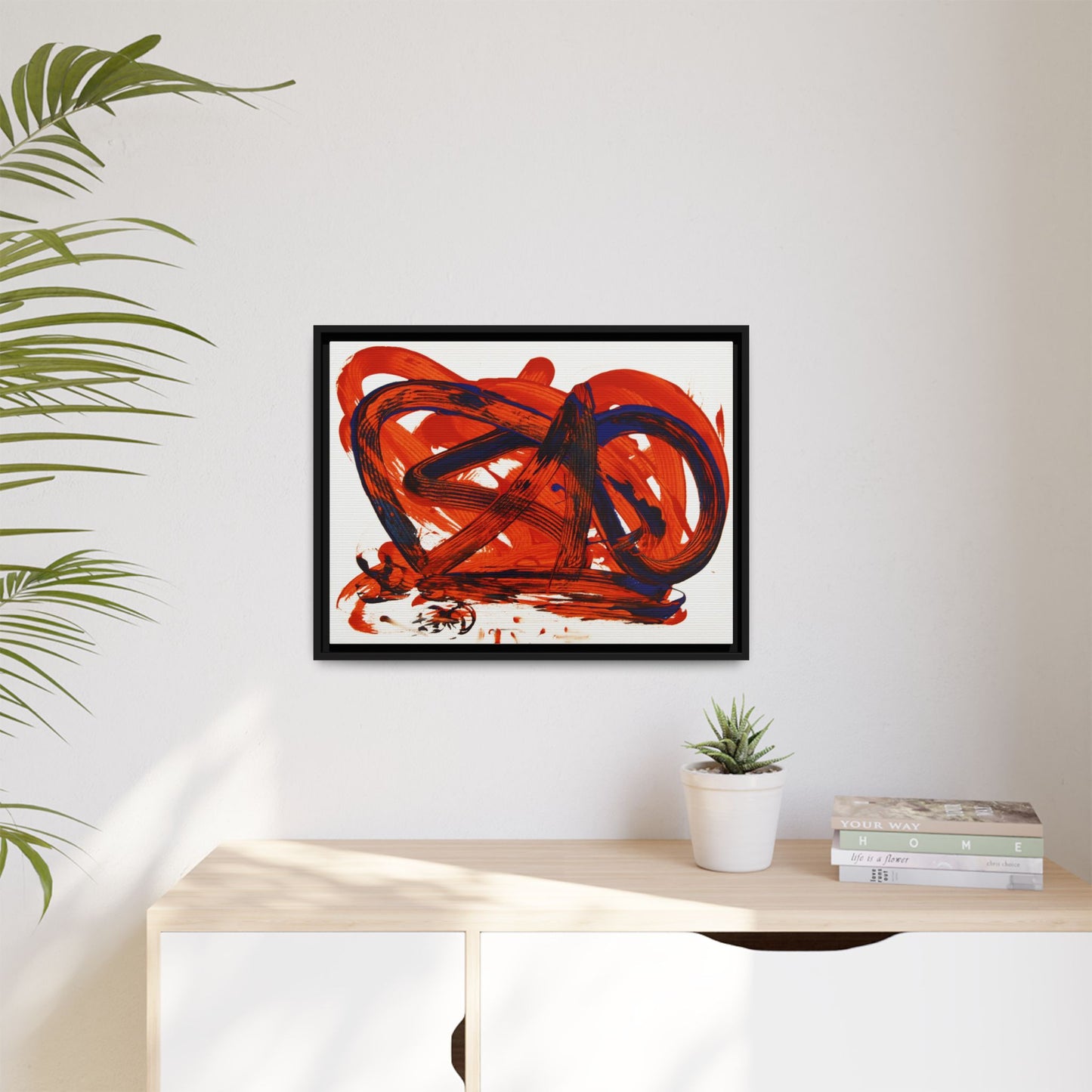 Barito 0138 by Heinz Hachel Matte Canvas Framed Wall Art