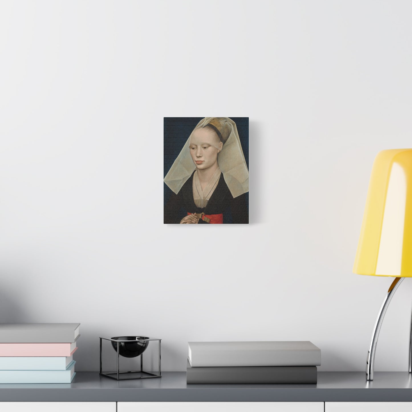 Portrait of a Lady by Rogier van der Weyden Matte Canvas Wall Art
