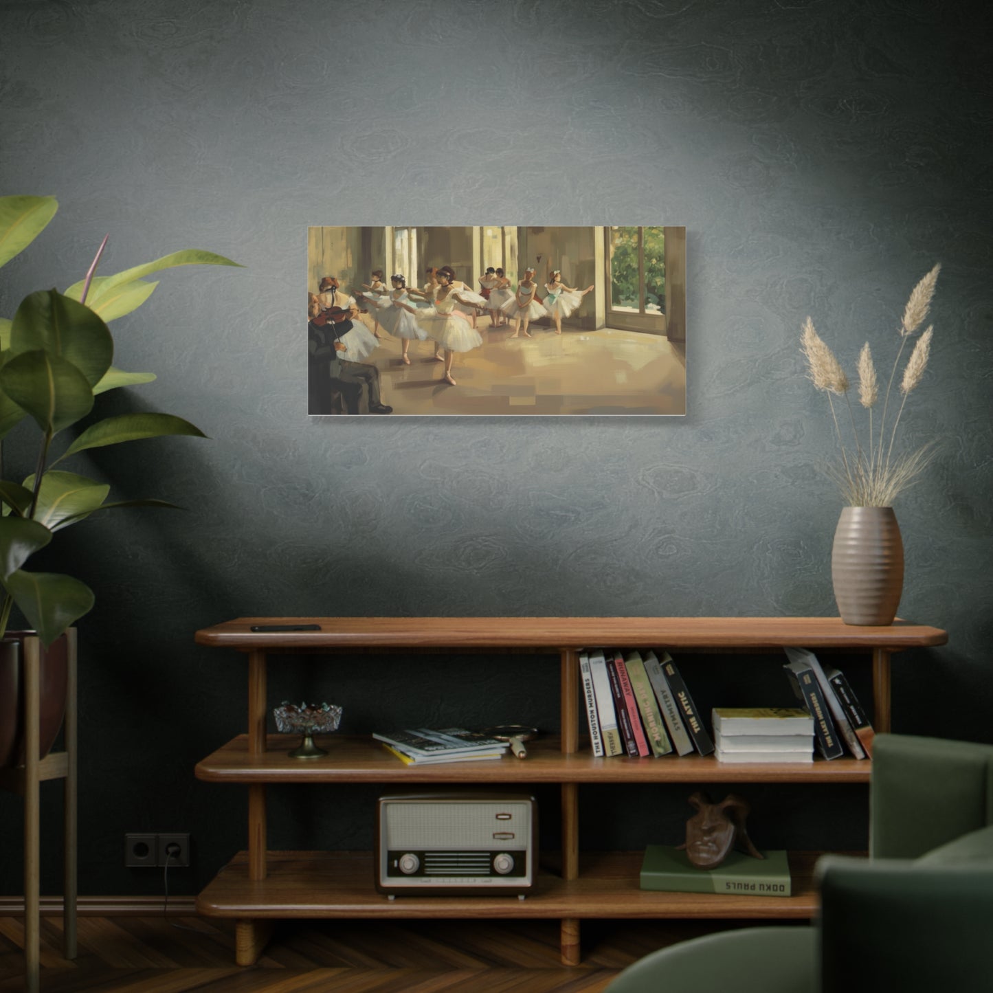 Ballet Rehearsal Matte Canvas