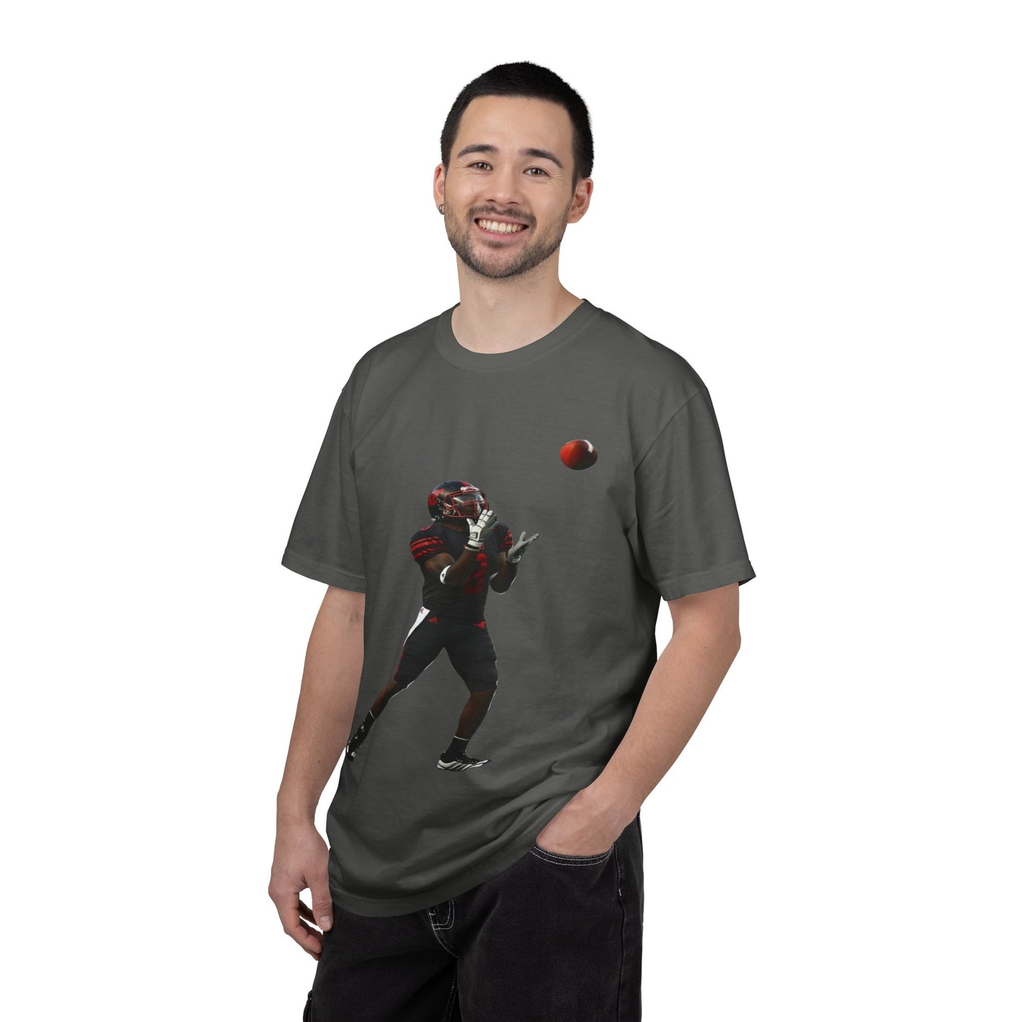 Football Player Catch T-Shirt