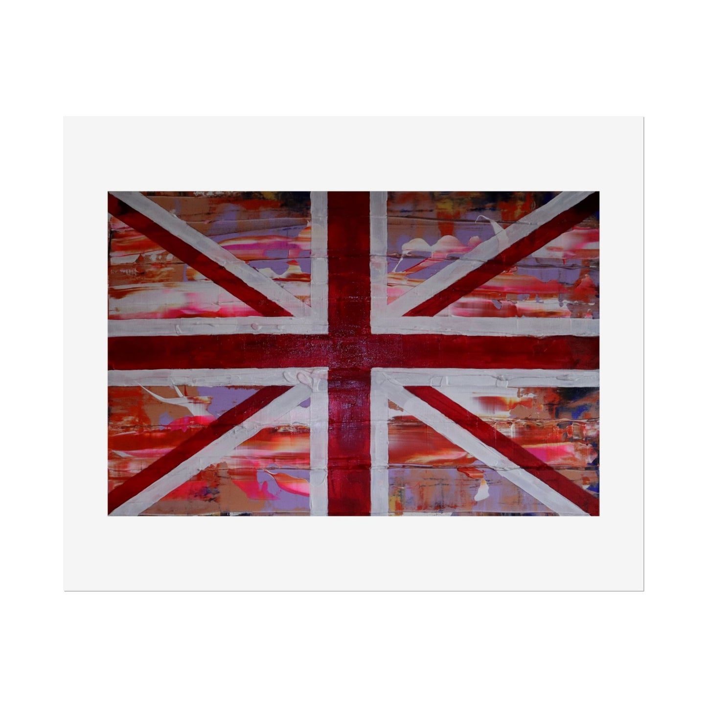 Union Jack is back! by Norman Barrett Wall Art Print