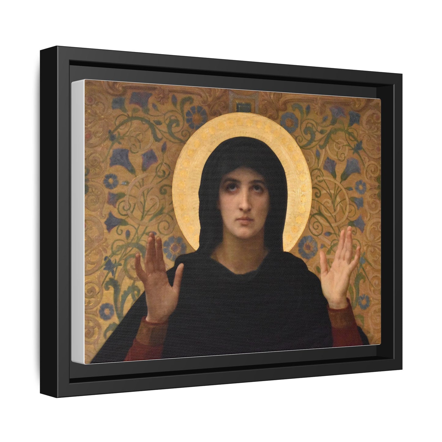 La Vierge consolatrice by William Adolphe Bouguereau Framed Matte Canvas Wall Art