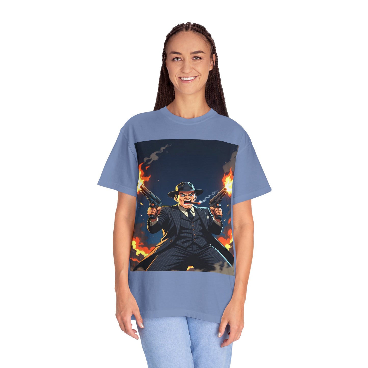 Gangster T‑Shirt — Vintage Outlaw Graphic Tee